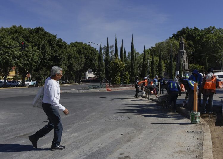 Inician podas fitosanitarias a los árboles del Bulevar 5 de Mayo