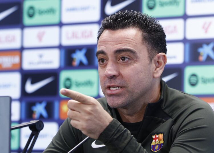 ‘Si mañana fallamos, el clásico servirá de poco’: Xavi