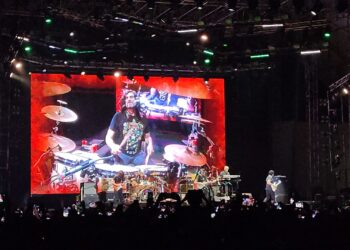 El legendario grupo de rock mexicano Caifanes estuvo en la Feria de Puebla
