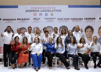 Candidatos a diputados federales por ‘Fuerza y Corazón por México’ presentan agenda legislativa