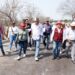 El gobernador Sergio Salomón Céspedes realiza gira de supervisión de obras