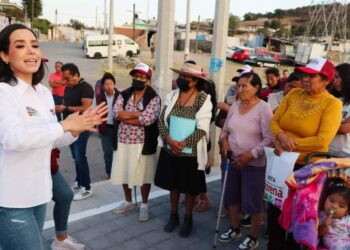 Seguridad y falta de agua, principales peticiones a Grace Palomares