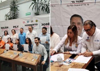 Humberto Aguilar firma Pacto por el Derecho al Futuro