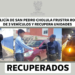 Policía de San Pedro frustra robo de 3 vehículos y recupera unidades