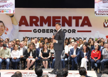 Presenta Armenta su Proyecto Estatal para Puebla