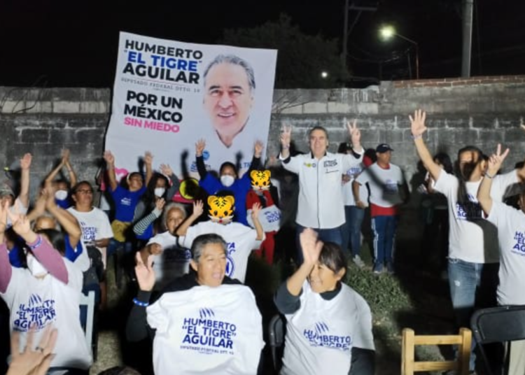 Humberto Aguilar se reúne con vecinos del Barrio de Jesús en San Pedro Cholula