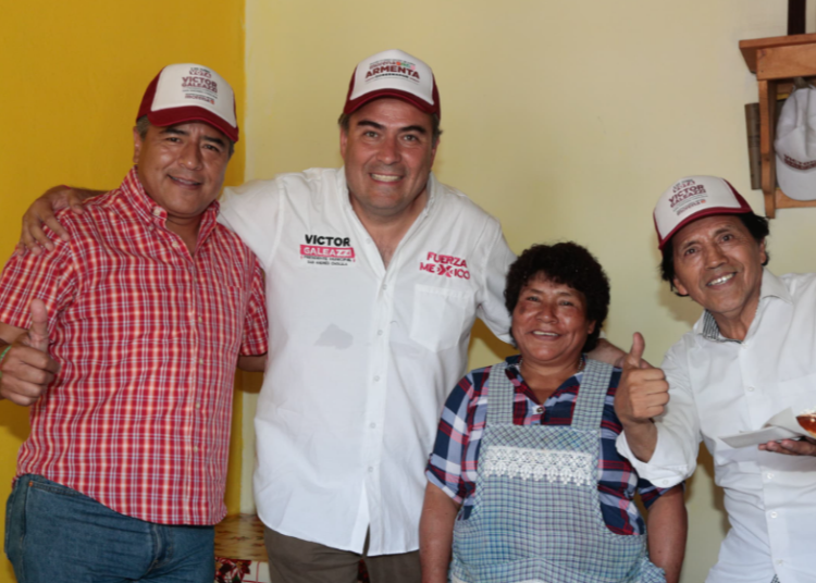 Víctor Galeazzi y Ray Cuautli recorren avenida Orión Sur