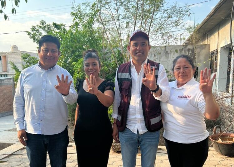 Liderazgos de Morena ratifican con Lalo Castillo que la mixteca