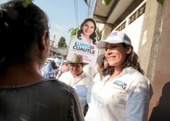 Lupita Cuautle sigue dialogando con los sanandreseños
