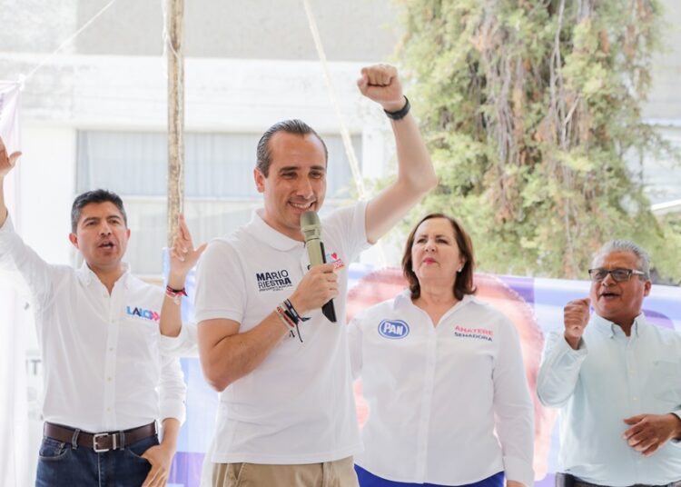 Mario Riestra afirma estar 6 puntos arriba en preferencias electorales