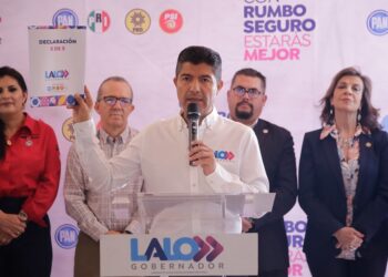 Lalo Rivera presenta declaración 5 de 5
