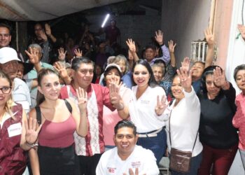 Tonantzin Fernández y Nay Salvatori, en unidad por San Pedro Cholula