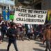 Indígenas protestan para pedir un alto al narcotráfico en Chiapas