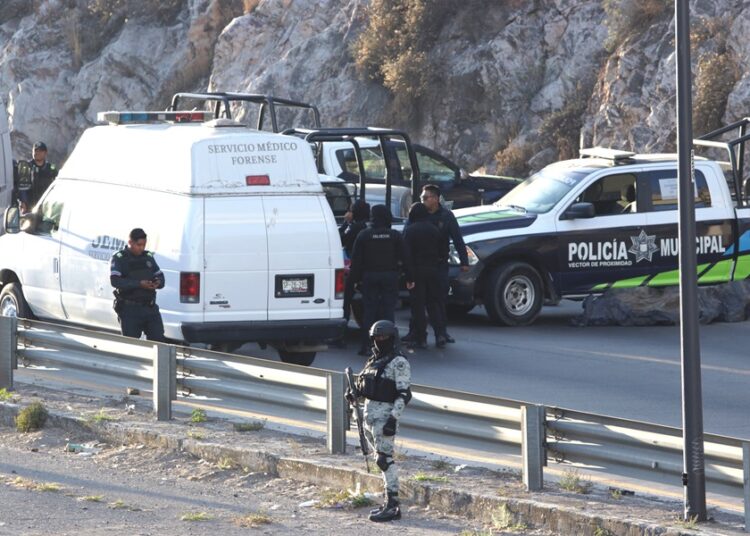 Fueron 7 cuerpos los encontrados en Periférico Ecológico