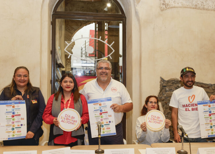 Puebla tendrá una semana de buenas acciones