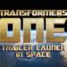 Primer tráiler de Transformers Uno ¡será lanzado en el espacio!
