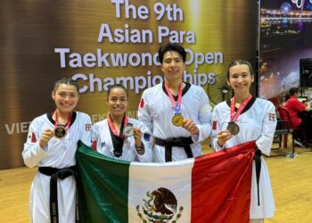 Claudia Romero logra plata en Campeonato Asiático de Parataekwondo