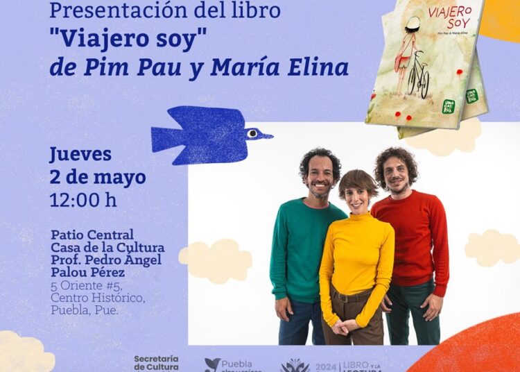 PIM PAU presentará su libro ‘Viajero soy’