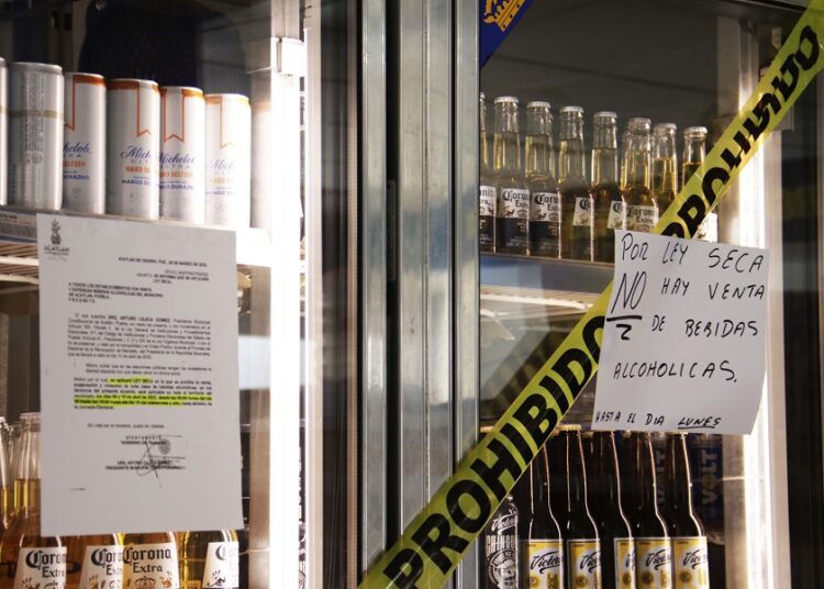 Anuncian ley seca por proceso electoral
