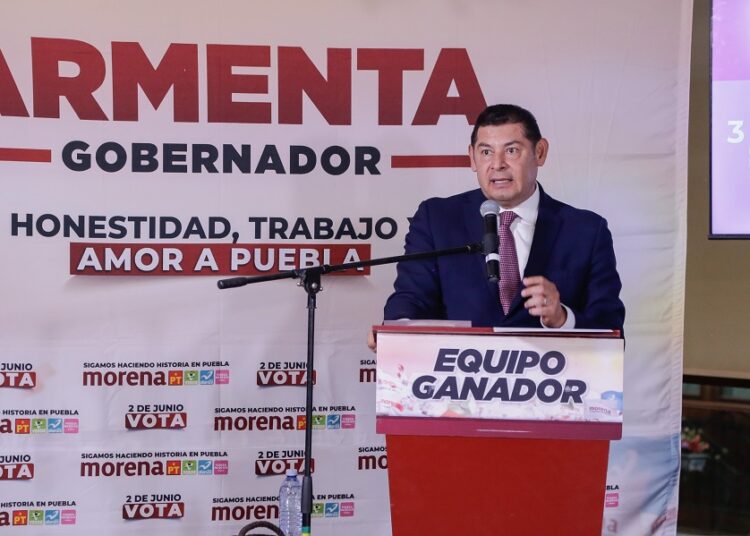 PRIAN perderá la capital y la gubernatura de Puebla: Armenta