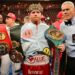 ‘Canelo’ Álvarez vence por voto unánime a Munguía y retiene sus títulos mundiales