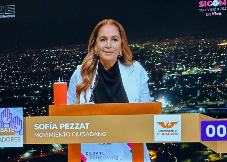 “Seré tu voz en el Senado”, señaló Sofía Pezzat en el debate