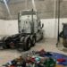 Recuperan tractocamiones, autopartes y mercancía en cateos