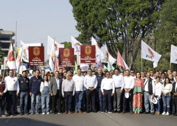 Stspepyod, presente en ceremonia y marcha de Día del Trabajo