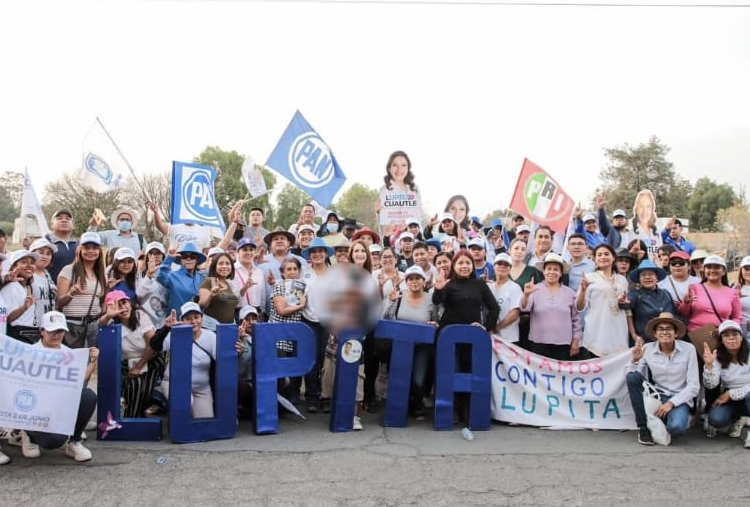 De la mano de las y los sanandreseños, Lupita Cuautle continúa con el cambio de rumbo