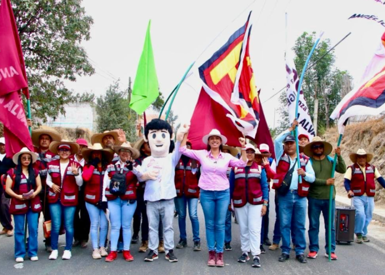 Angélica Alvarado consolidará el 2do Piso de la 4T en el distrito 8 de Huejotzingo