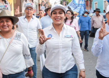 Tonanzintla recibe con brazos abiertos a Lupita Cuautle