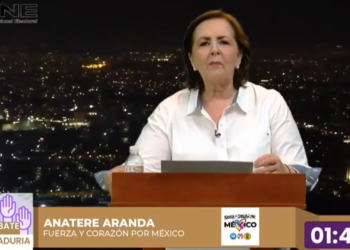 Aranda pide votar por candidatos de Fuerza y Corazón por México para recuperar el país