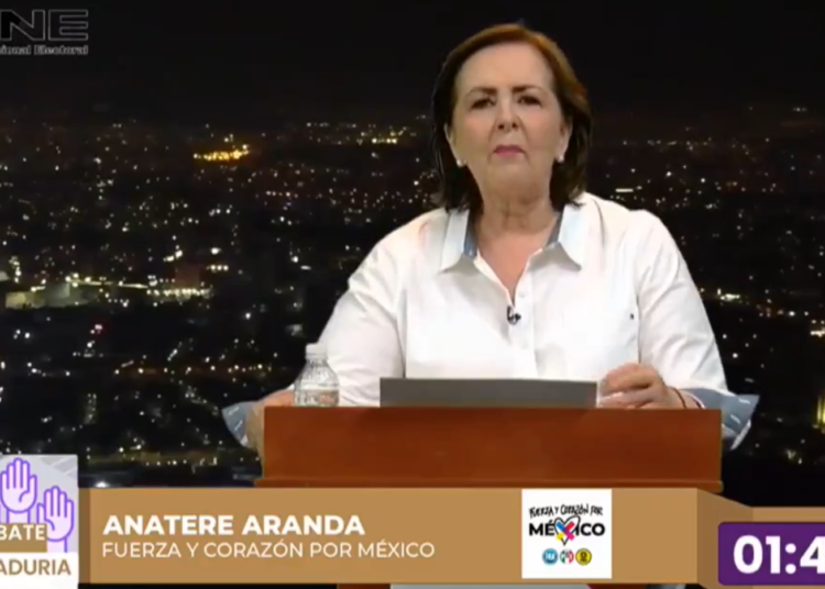 Aranda pide votar por candidatos de Fuerza y Corazón por México para recuperar el país