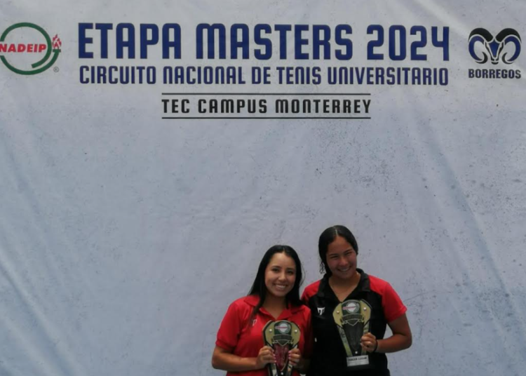Tenistas Upaep se suben a podio nacional del CNTU