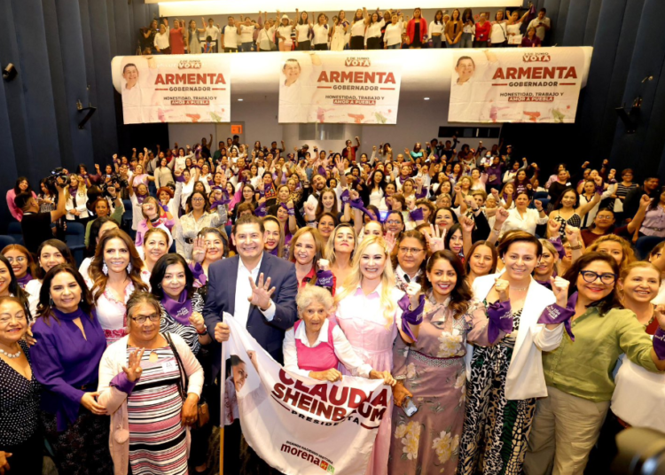 Mujeres son parte fundamental en la construcción del segundo piso de la 4T