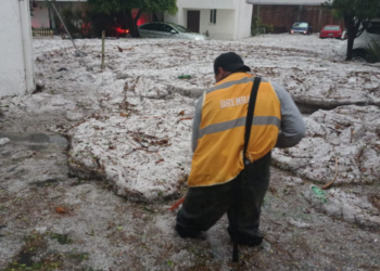 Tras intensa lluvia, Agua de Puebla atendió más de 10 sitios de mayor caída de lluvia y granizo