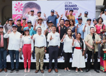 Liderazgos de Morena y MC, pueblos originarios prometen más de 60 mil votos a Lalo Rivera