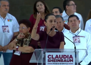 “No les voy a defraudar” promete Sheinbaum durante cierre de campaña en CDMX