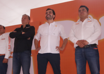 Fernando Morales y Jorge Máynez cierran campaña en Texmelucan con 20 mil poblanos