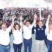 Lalo Rivera visita la Central de Abasto en su último día de campaña
