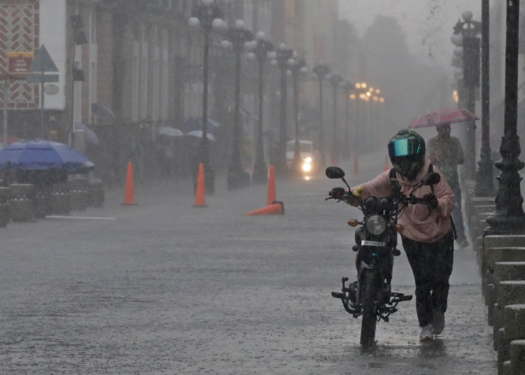 Próximos días con lluvias intensas será entre las 4 y las 8pm