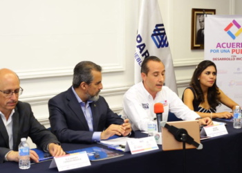 Mario Riestra promete ante la Coparmex una Puebla con desarrollo inclusivo