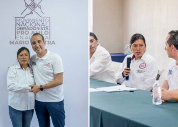 Movimiento Nacional Obradorista en Puebla declina a favor de Riestra
