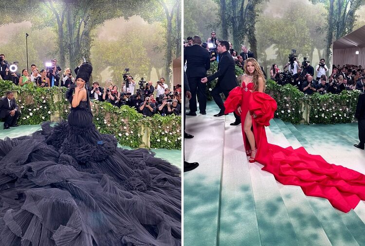 Latinas como Cardi B y Shakira arrasan en la Met Gala
