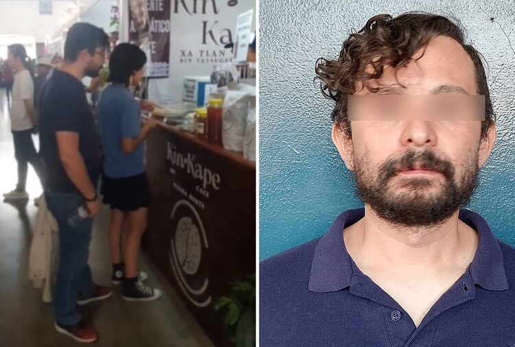 Detienen a hombre que grababa a mujeres con cámara oculta en zapatos