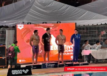 Nadador de Upaep logra bronce en Selectivo Nacional de Natación
