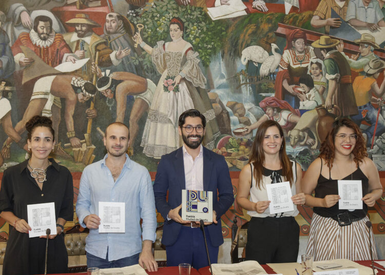 Ayuntamiento libera tipografía y logotipo de ‘Puebla Ciudad de Diseño’