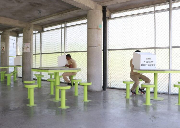 SSP e INE inician proceso electoral en centros penitenciarios