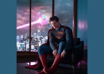 Muestran primera fotografía de David Corenswet como Superman