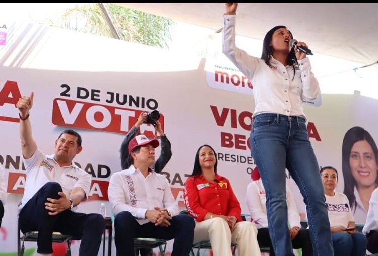 Violeta Becerril lidera encuestas en Ocoyucan de cara al 2 de junio